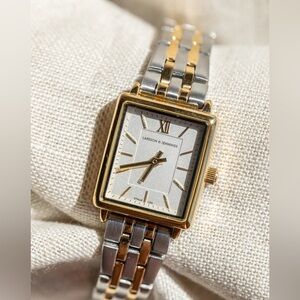 Larsson & Jennings: Boyfriend Mixed Metal Watch - Jillian Harris Jilly Box